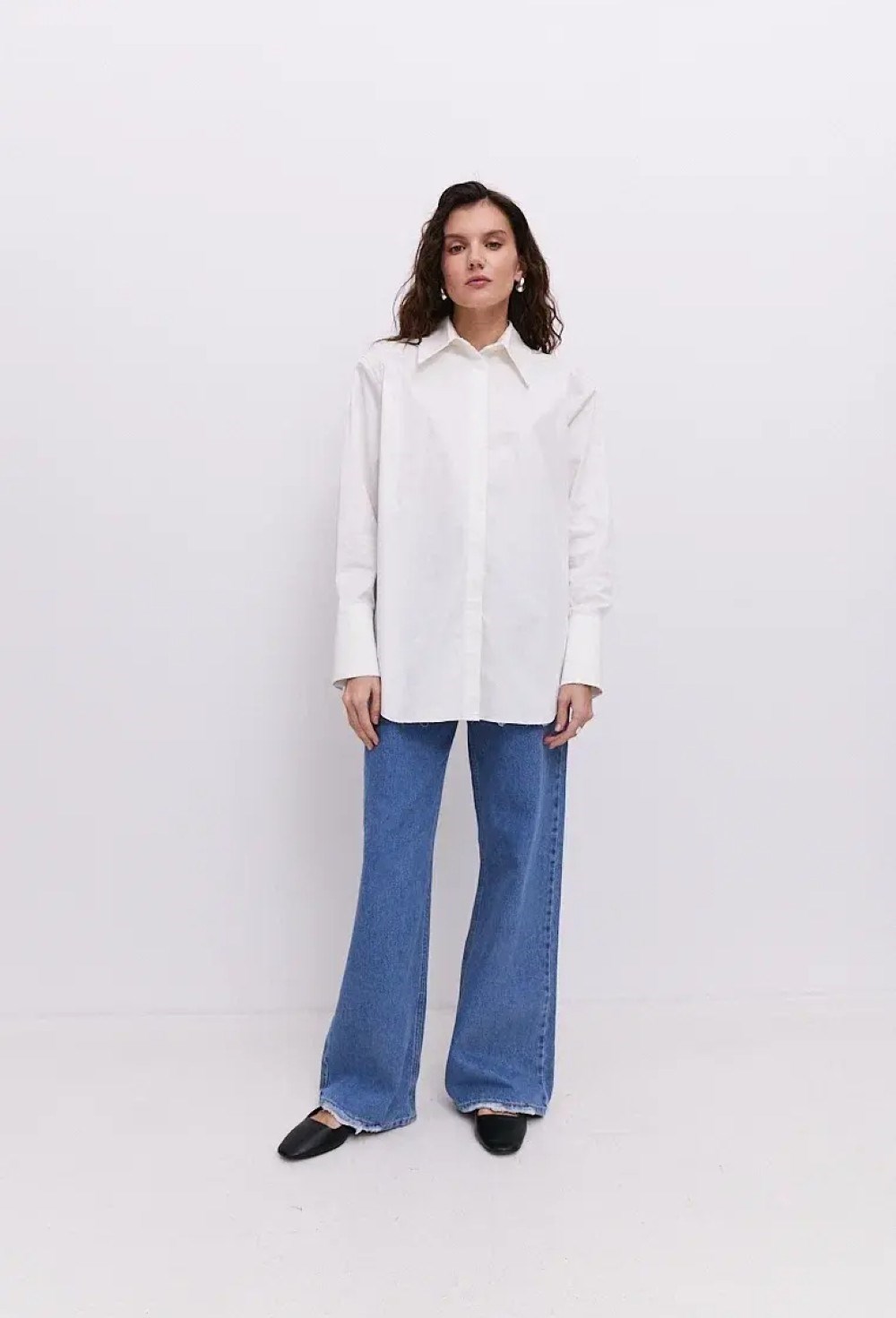 Рубашка с подплечниками - фото 91744