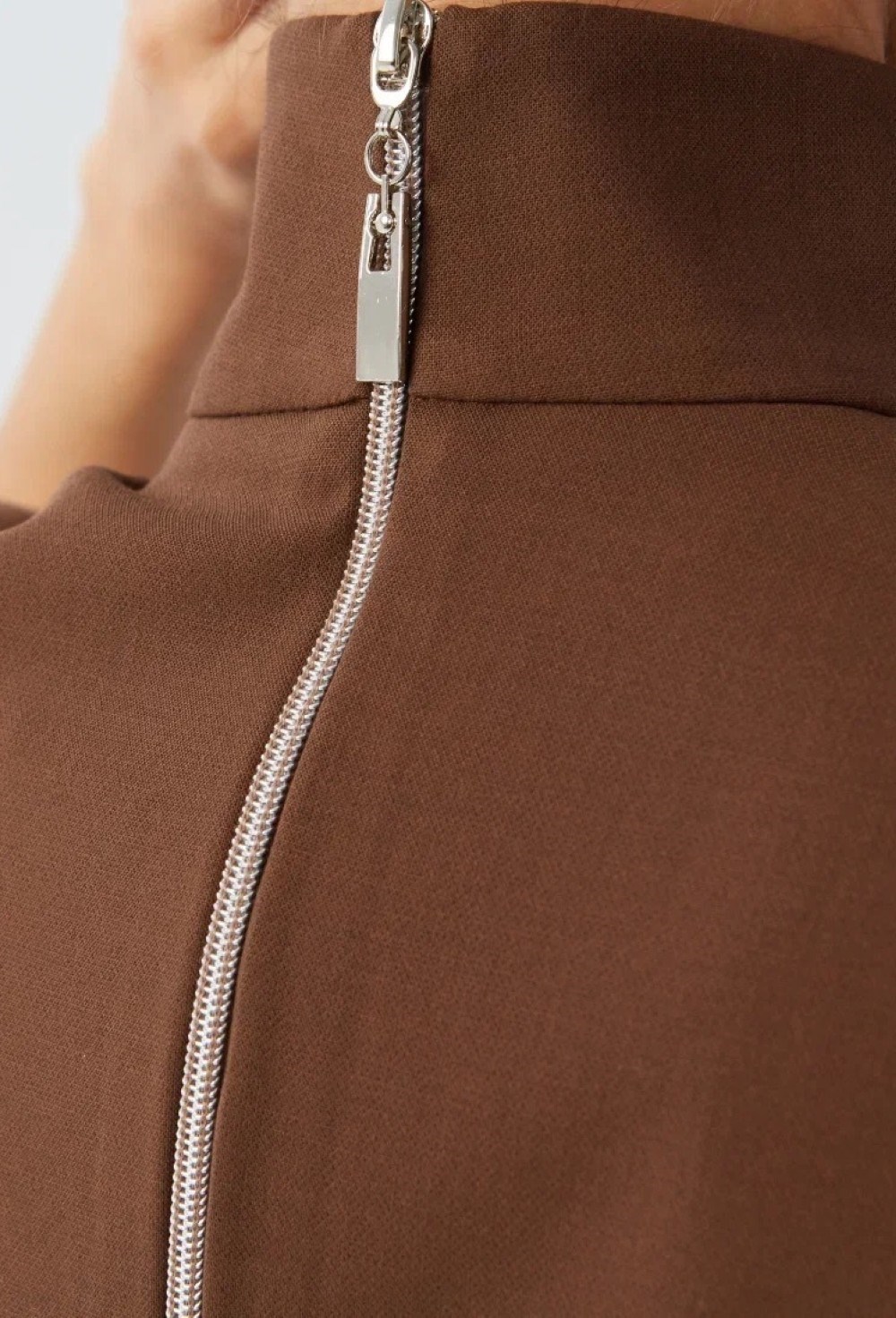 Платье с воротником-стойкой - фото 91770