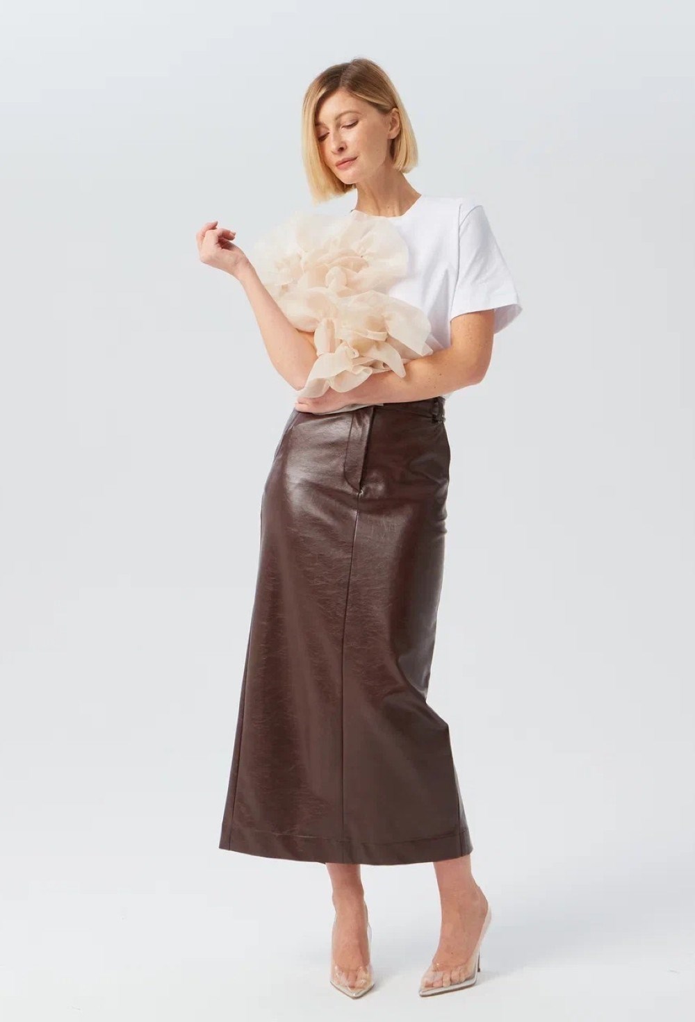 Футболка с декором - фото 91808