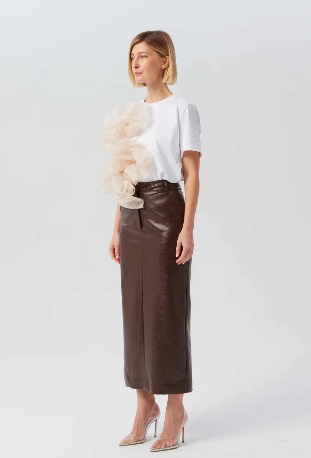 Футболка с декором - фото 91810