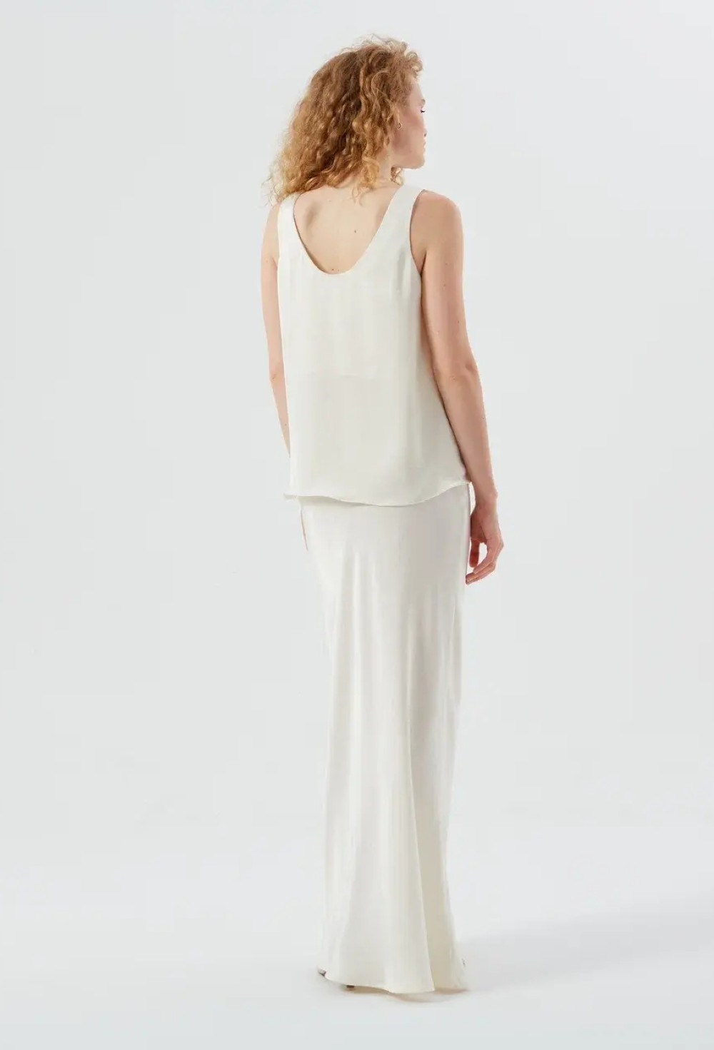 Топ из сатина - фото 91821