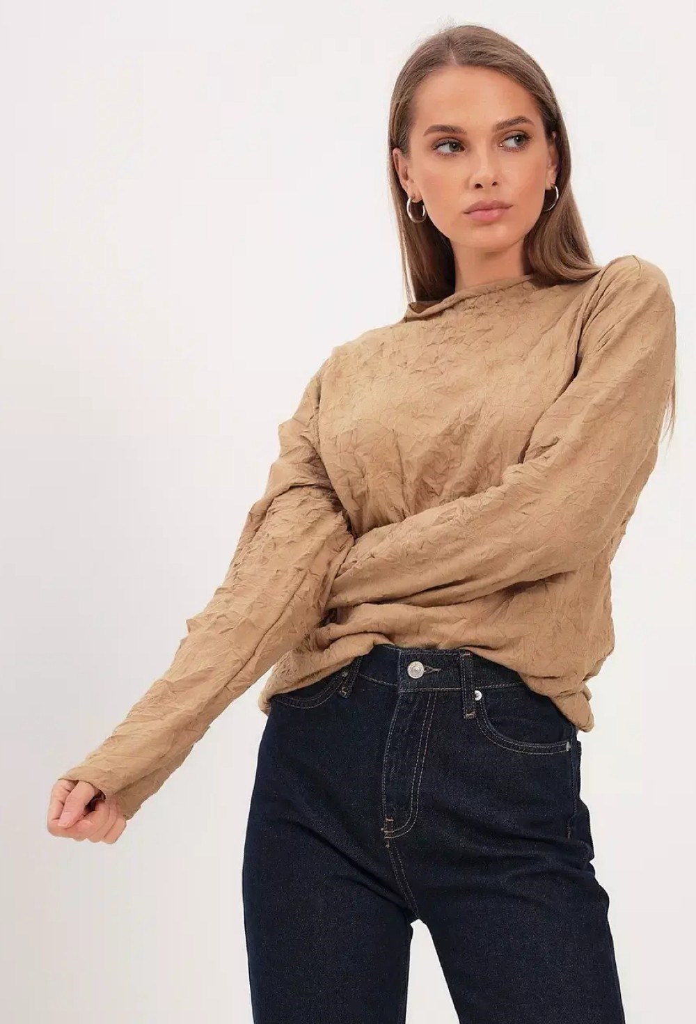 Лонгслив из итальянского трикотажа - фото 91824