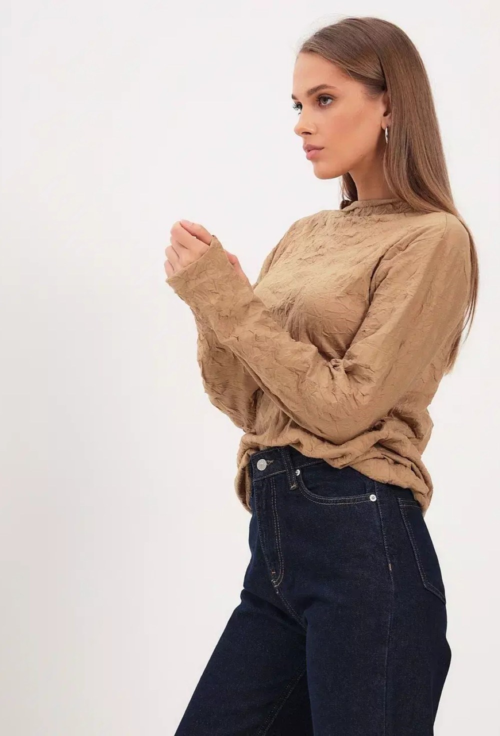 Лонгслив из итальянского трикотажа - фото 91830