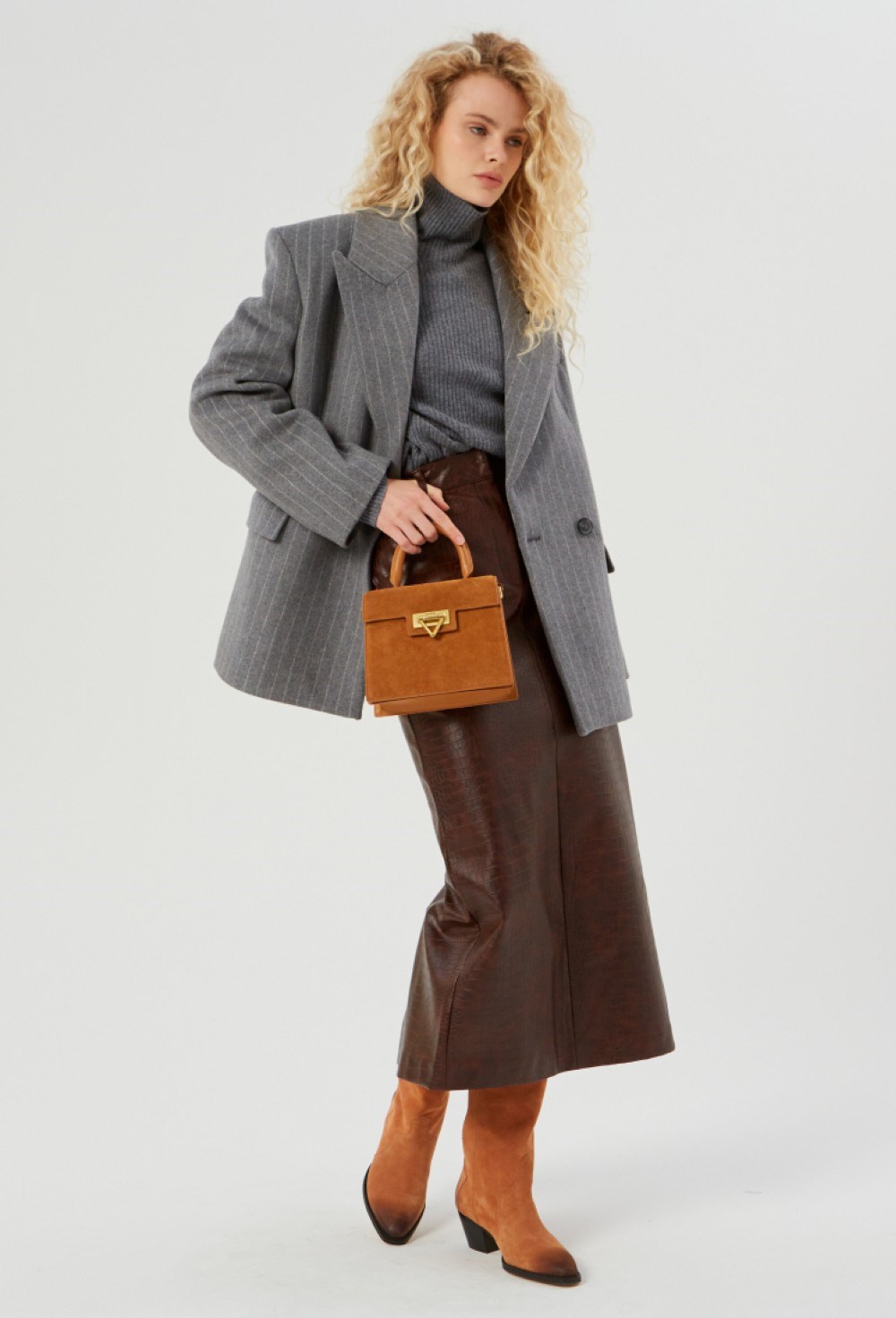 Пальто укороченное - фото 91835