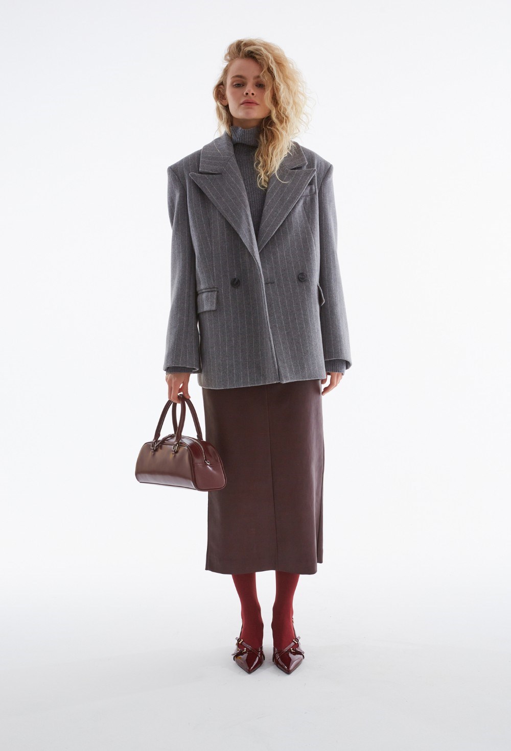 Пальто укороченное - фото 91836