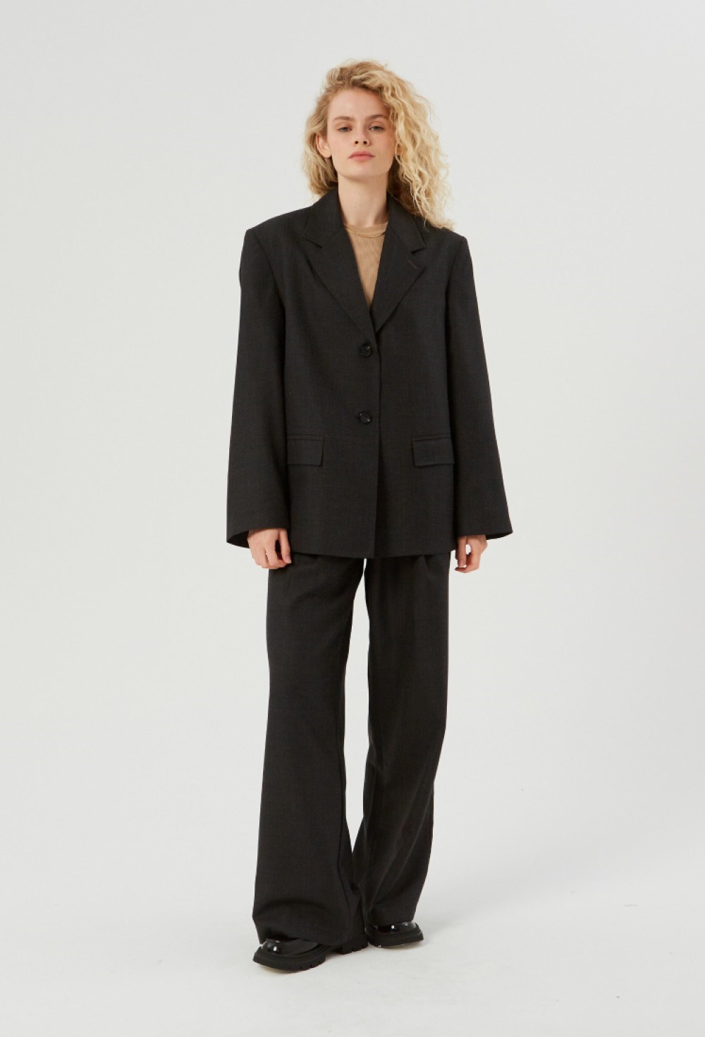 Брюки свободного кроя - фото 91853