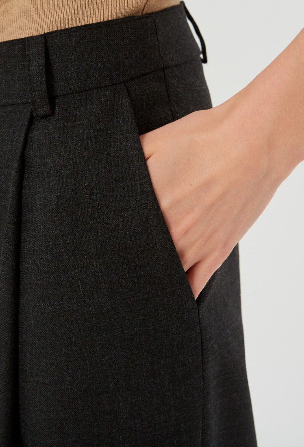 Брюки свободного кроя - фото 91857