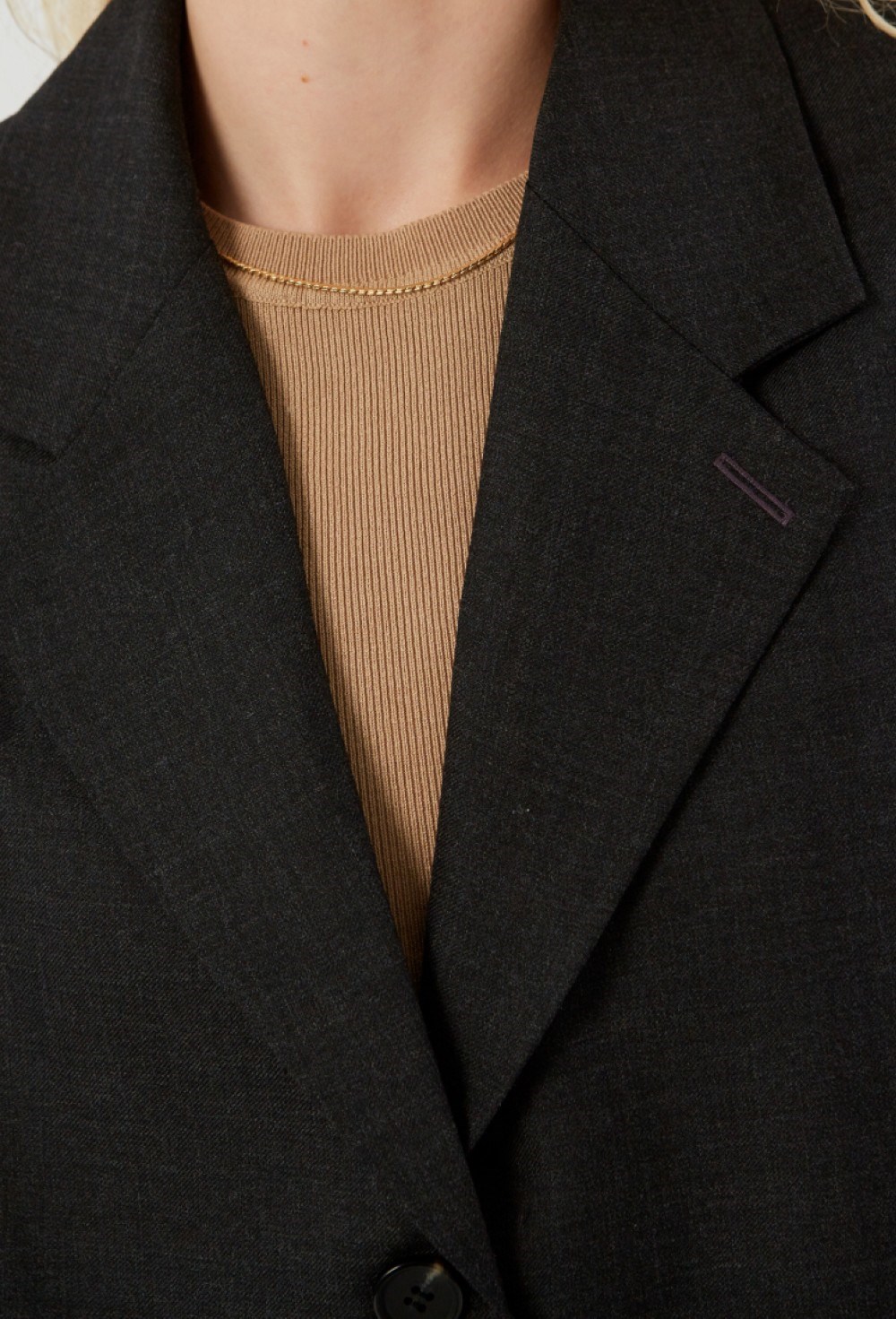 Жакет из смесовой шерсти - фото 91867