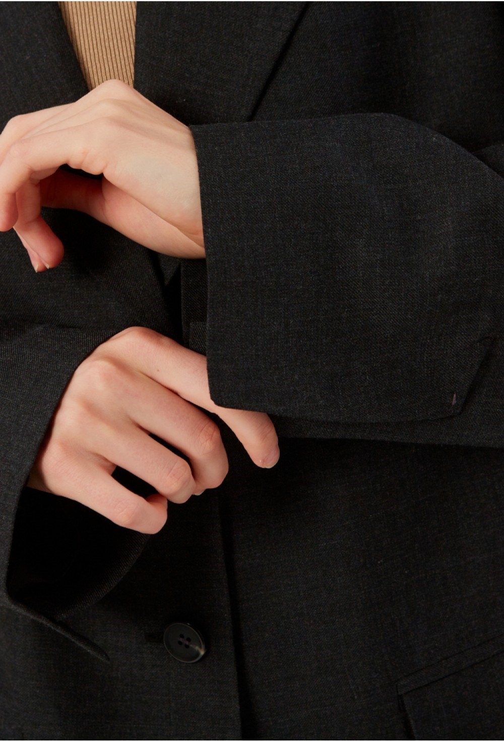 Жакет из смесовой шерсти - фото 91868