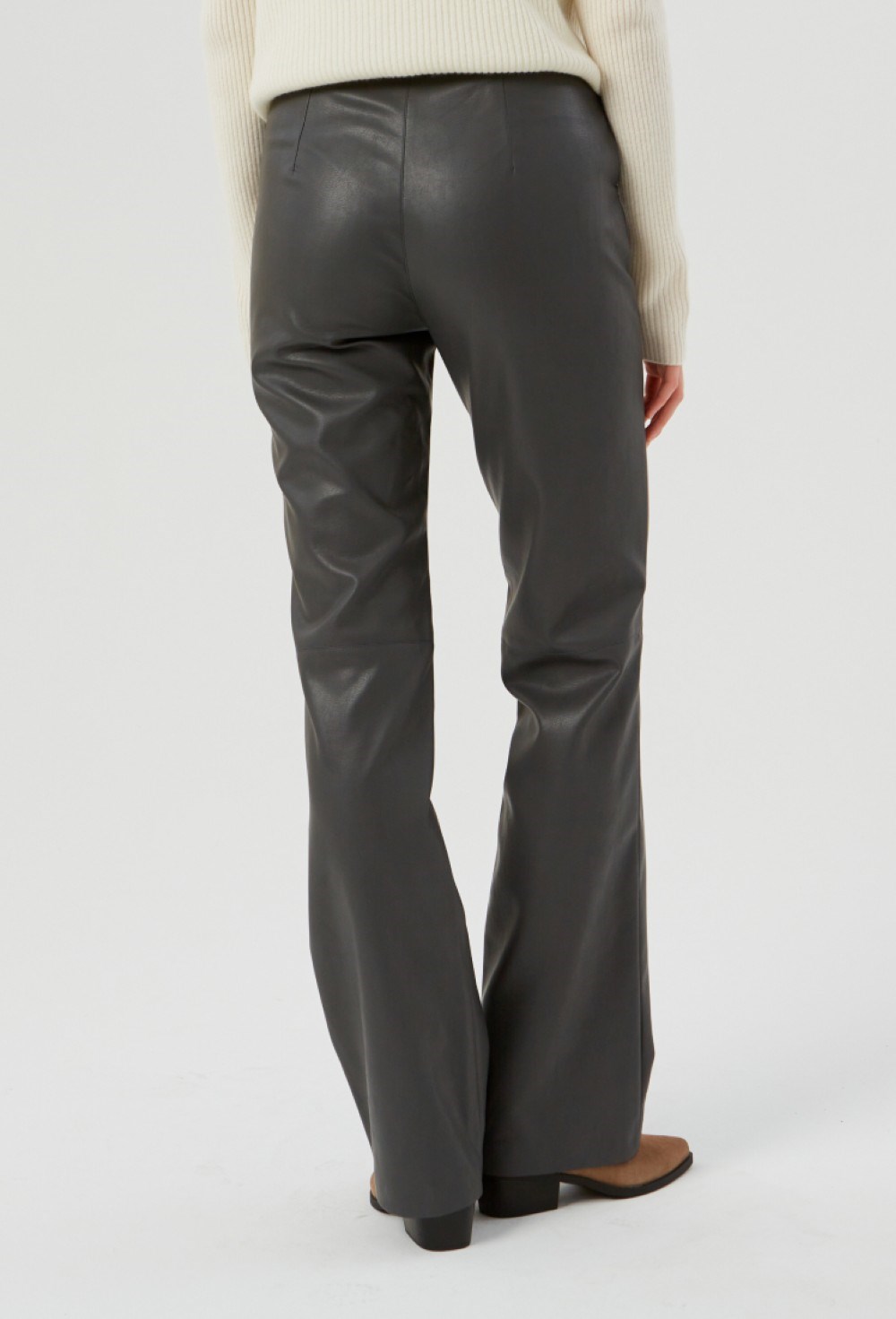 Кюлоты из экокожи - фото 91873