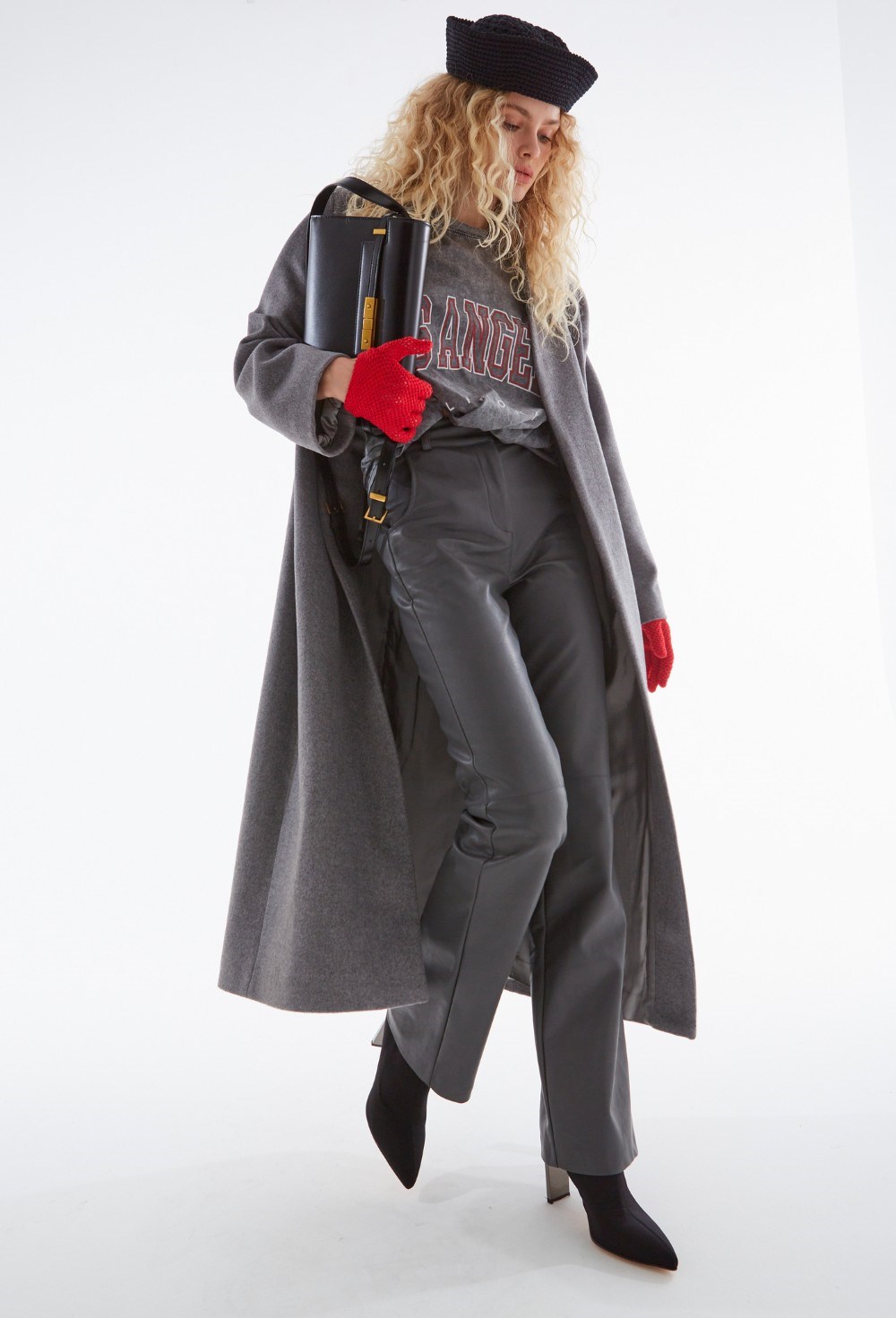 Кюлоты из экокожи - фото 91877