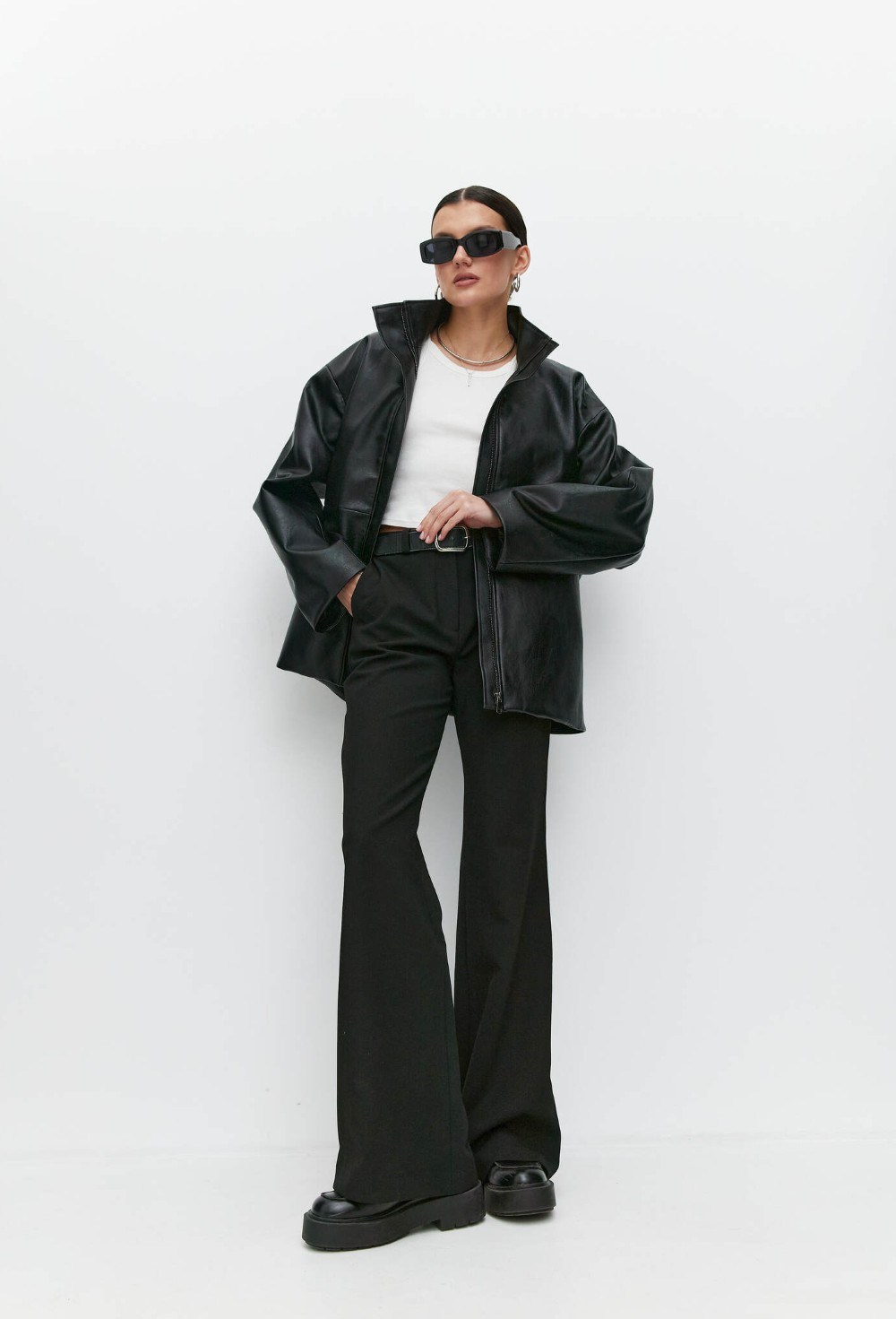 Куртка из экокожи - фото 91898