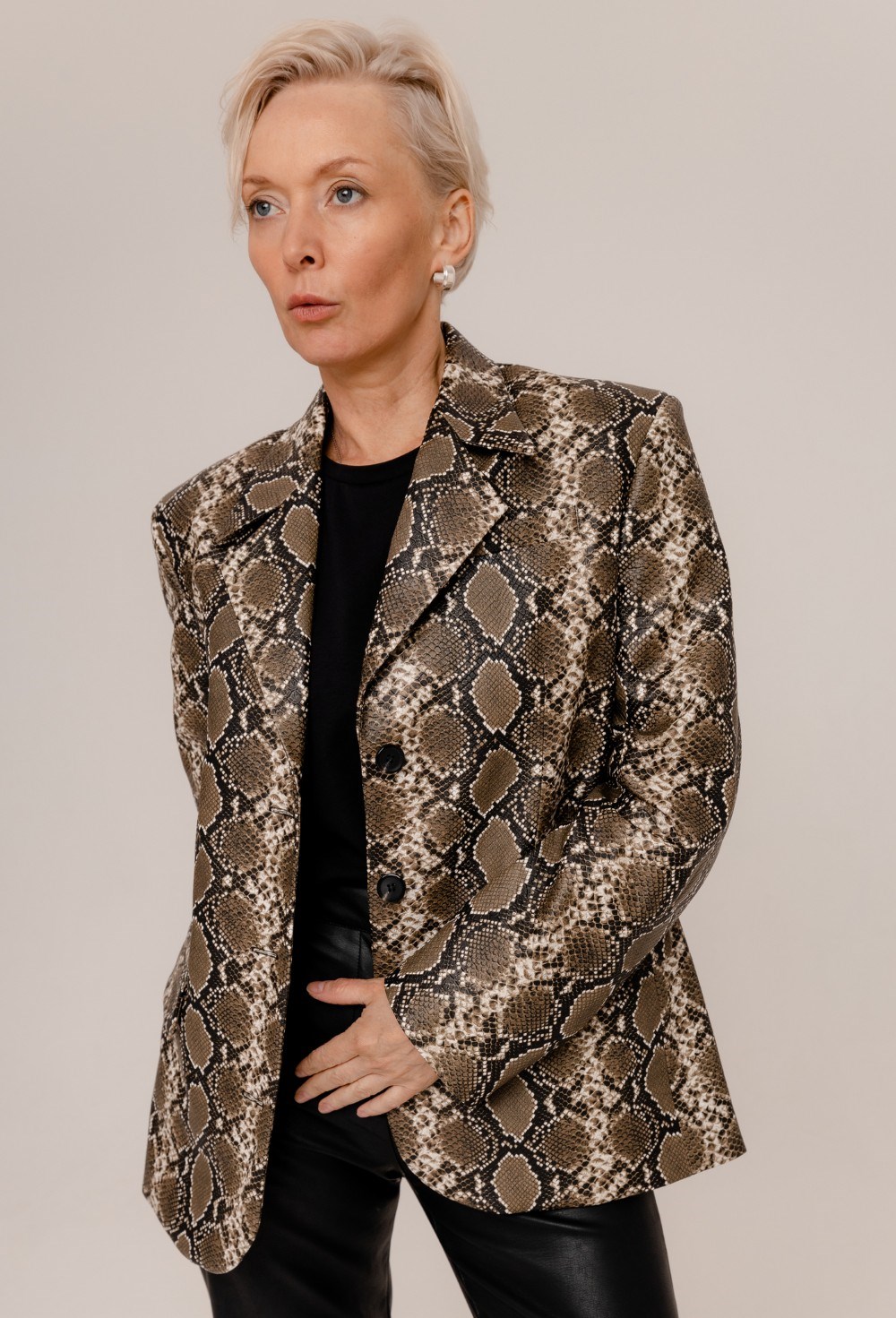 Жакет однобортный - фото 91918