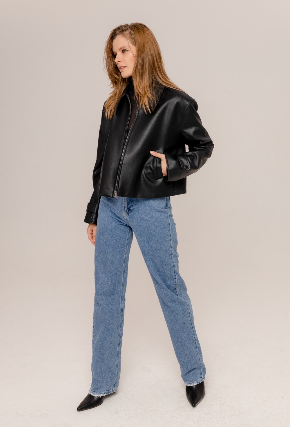 Жакет укороченный - фото 91929