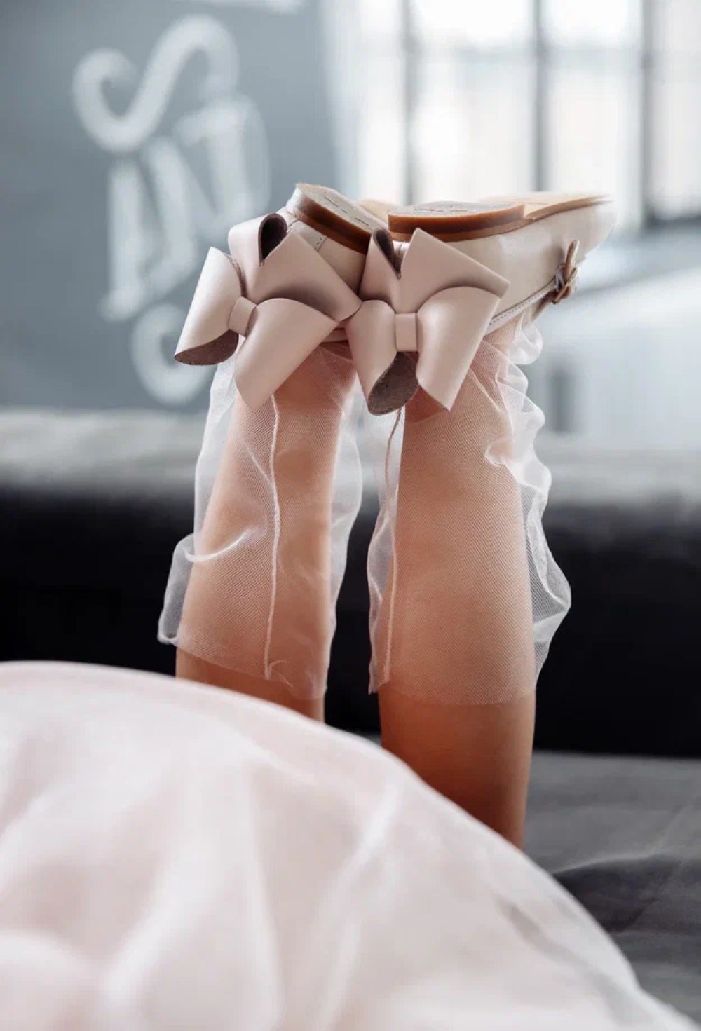 Тюлевые носочки - фото 92209