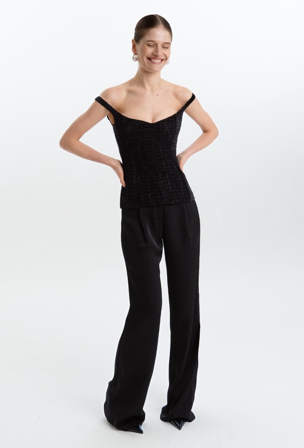 Корсет из твида «Take my breath away» - фото 92235