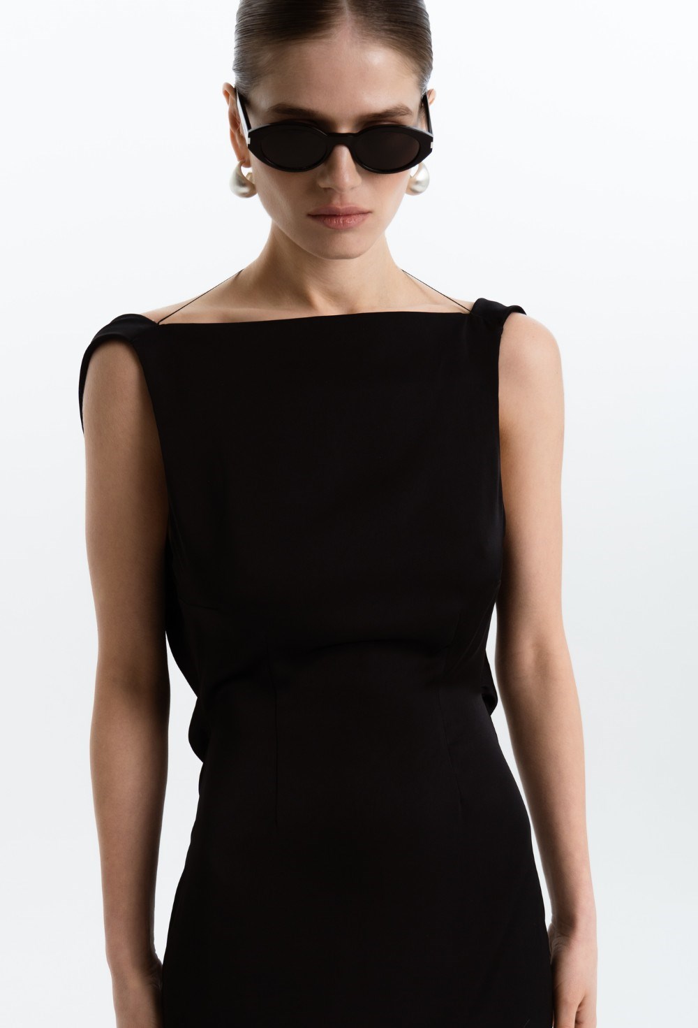 Платье с открытой спиной «Take me off» - фото 92261