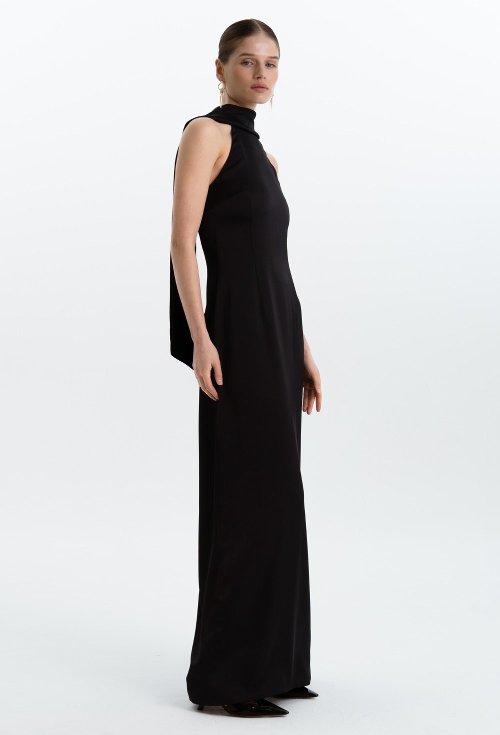 Шелковое платье «Meet his parents» - фото 92282