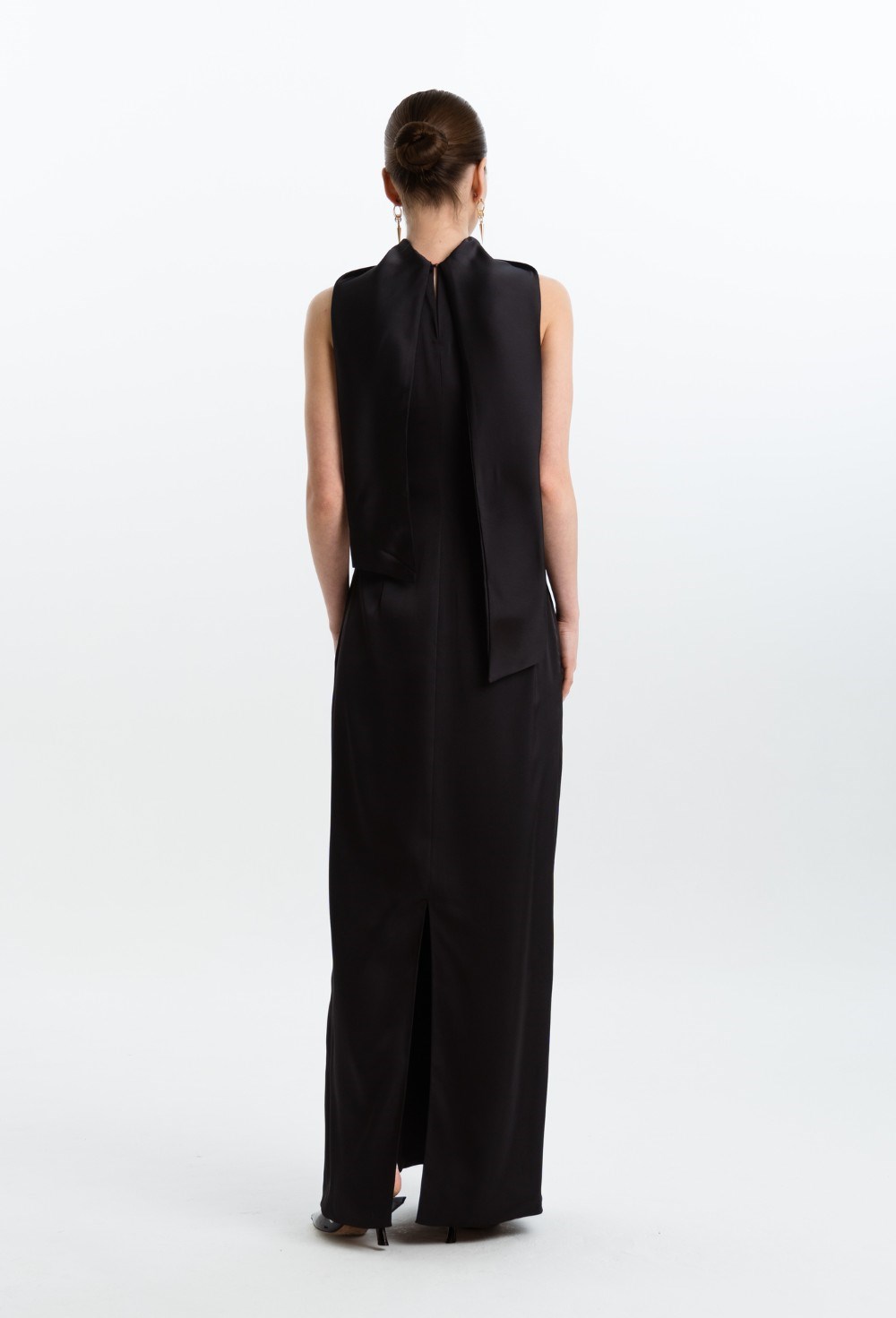 Шелковое платье «Meet his parents» - фото 92285