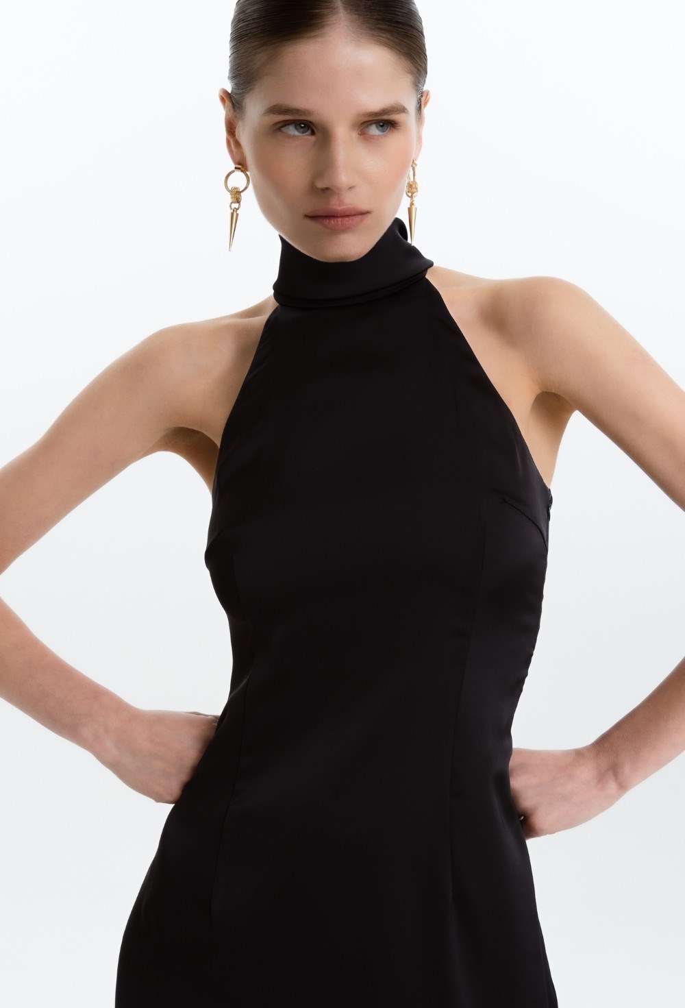 Шелковое платье «Meet his parents» - фото 92286