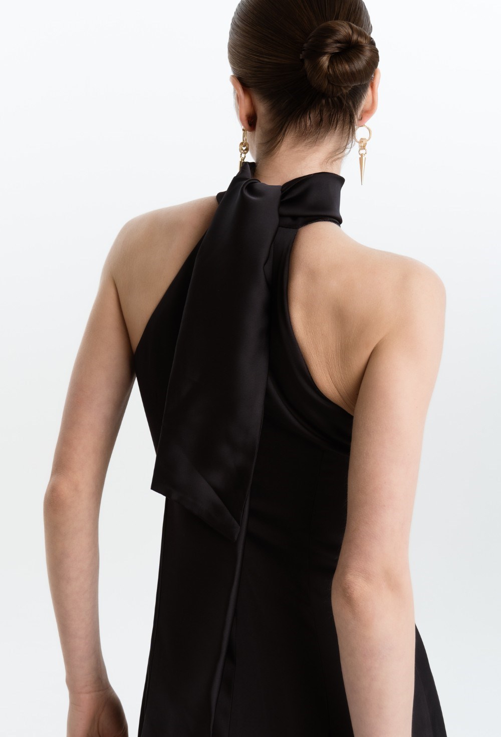 Шелковое платье «Meet his parents» - фото 92287