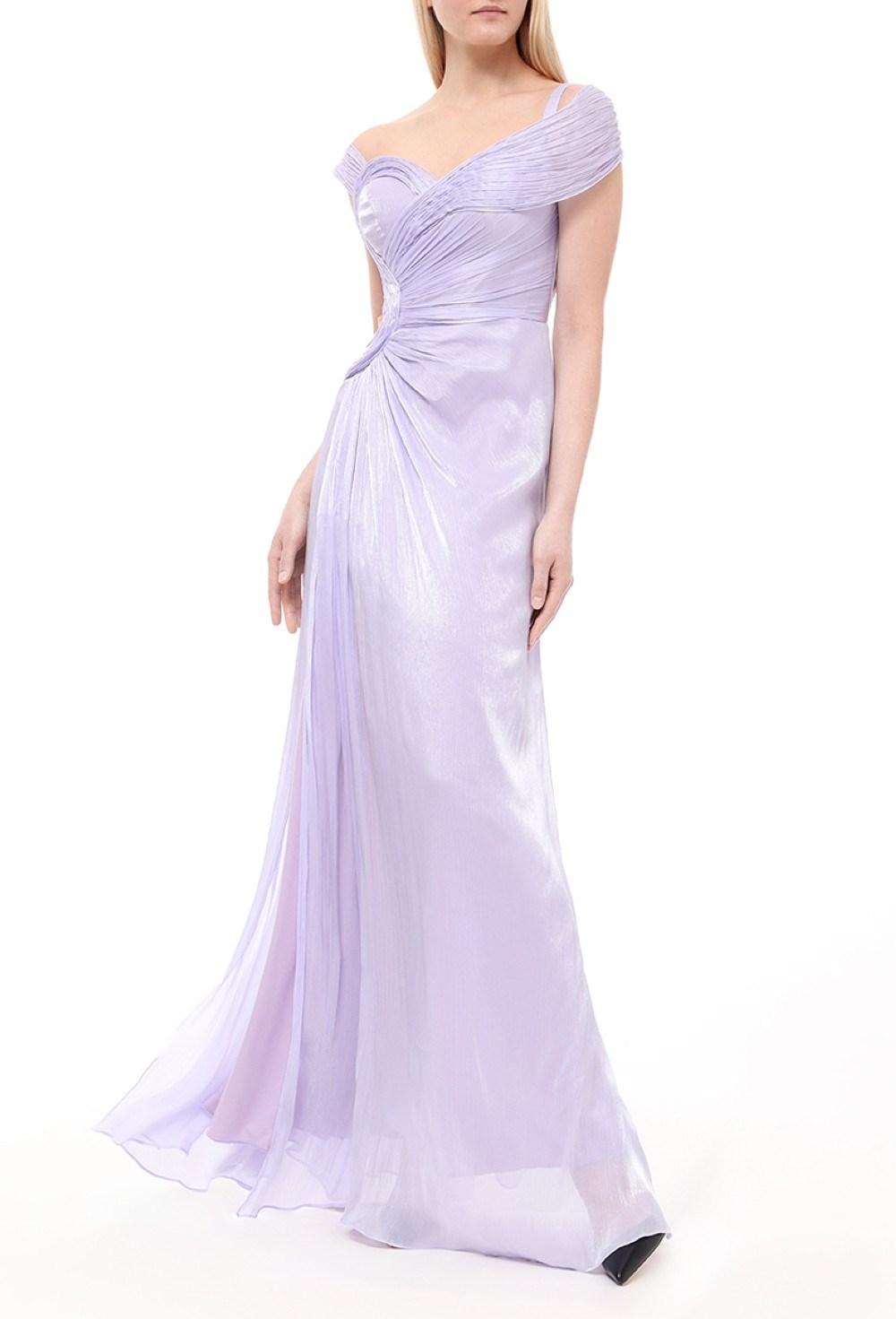 Платье однотонное - фото 92356