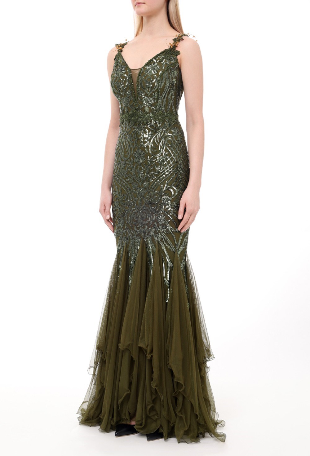 Платье с пайетками - фото 92361