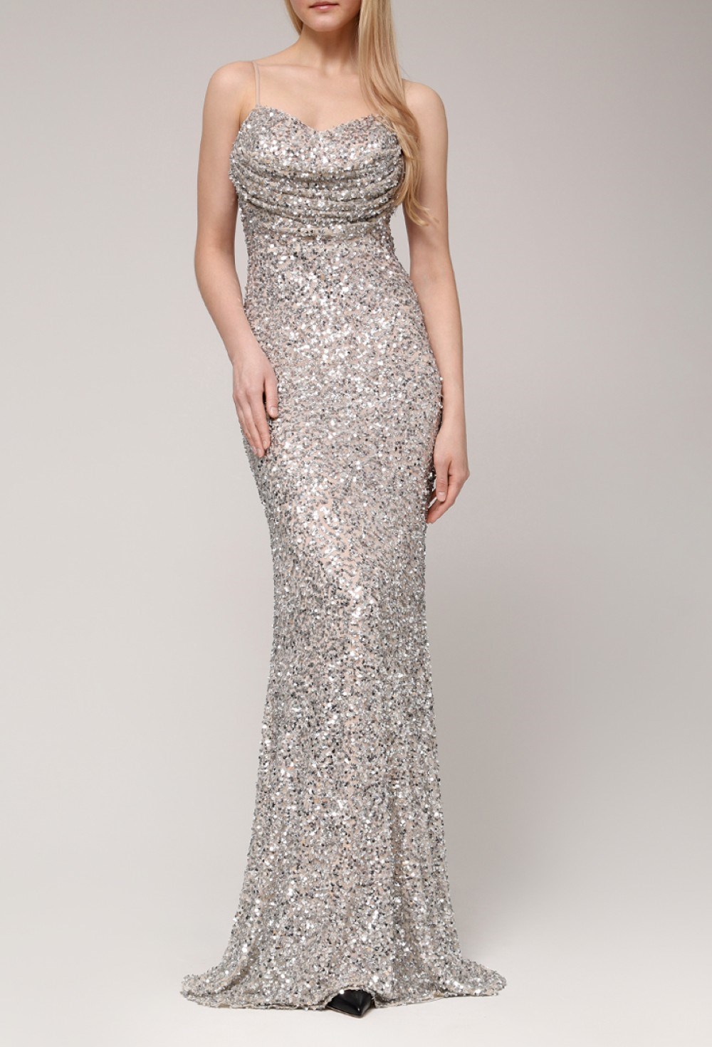 Платье с пайетками - фото 92381