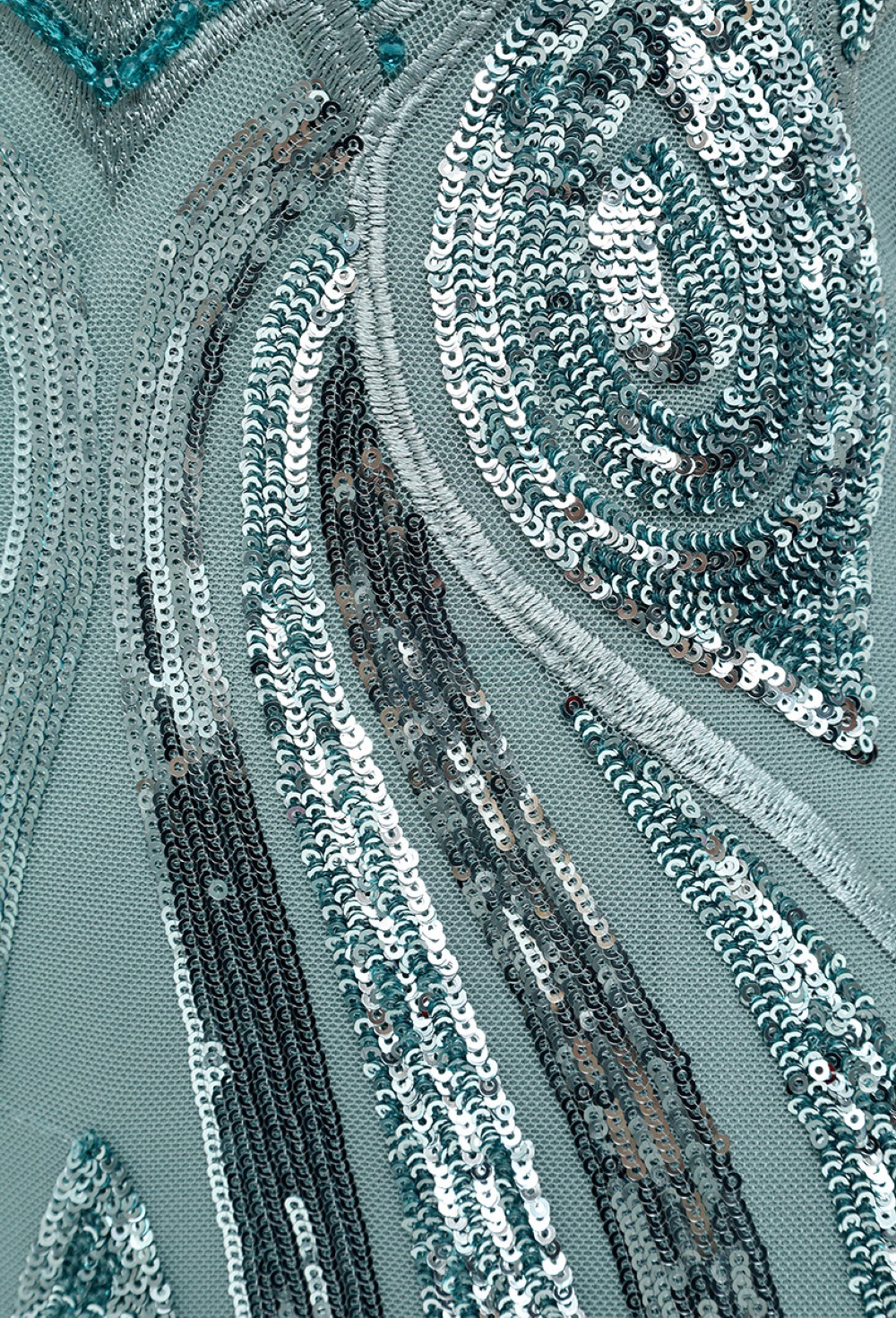 Платье с пайетками - фото 92420