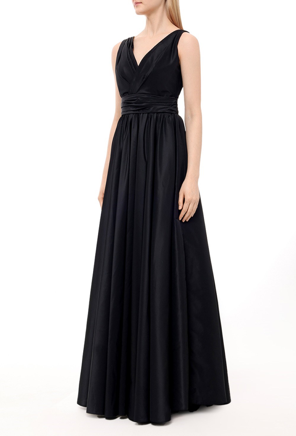 Платье атласное - фото 92526