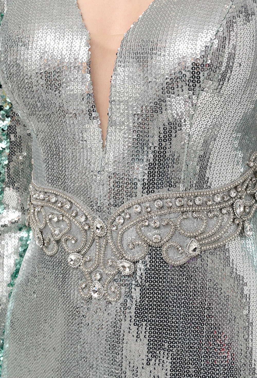 Платье с пайетками - фото 92532