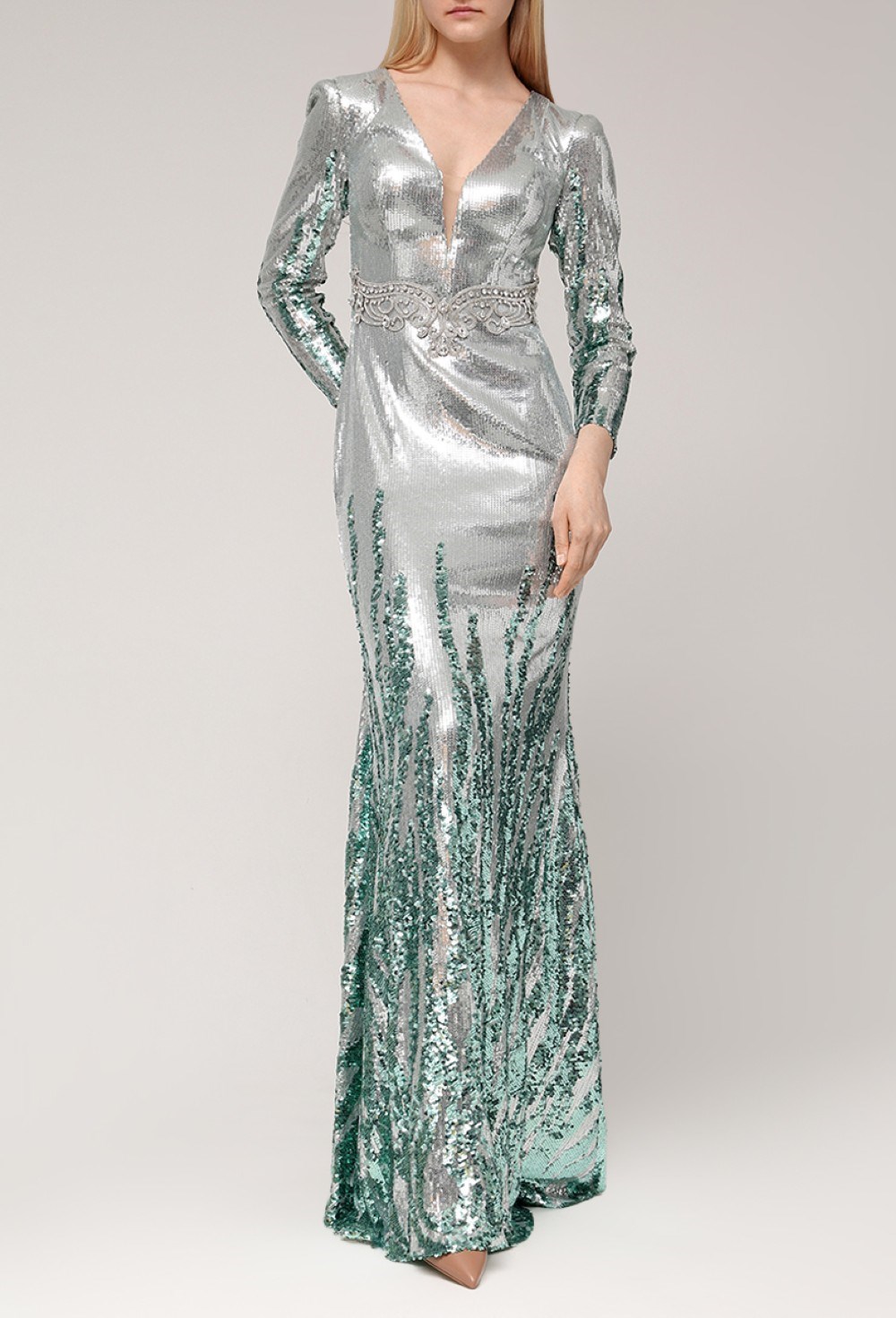 Платье с пайетками - фото 92535