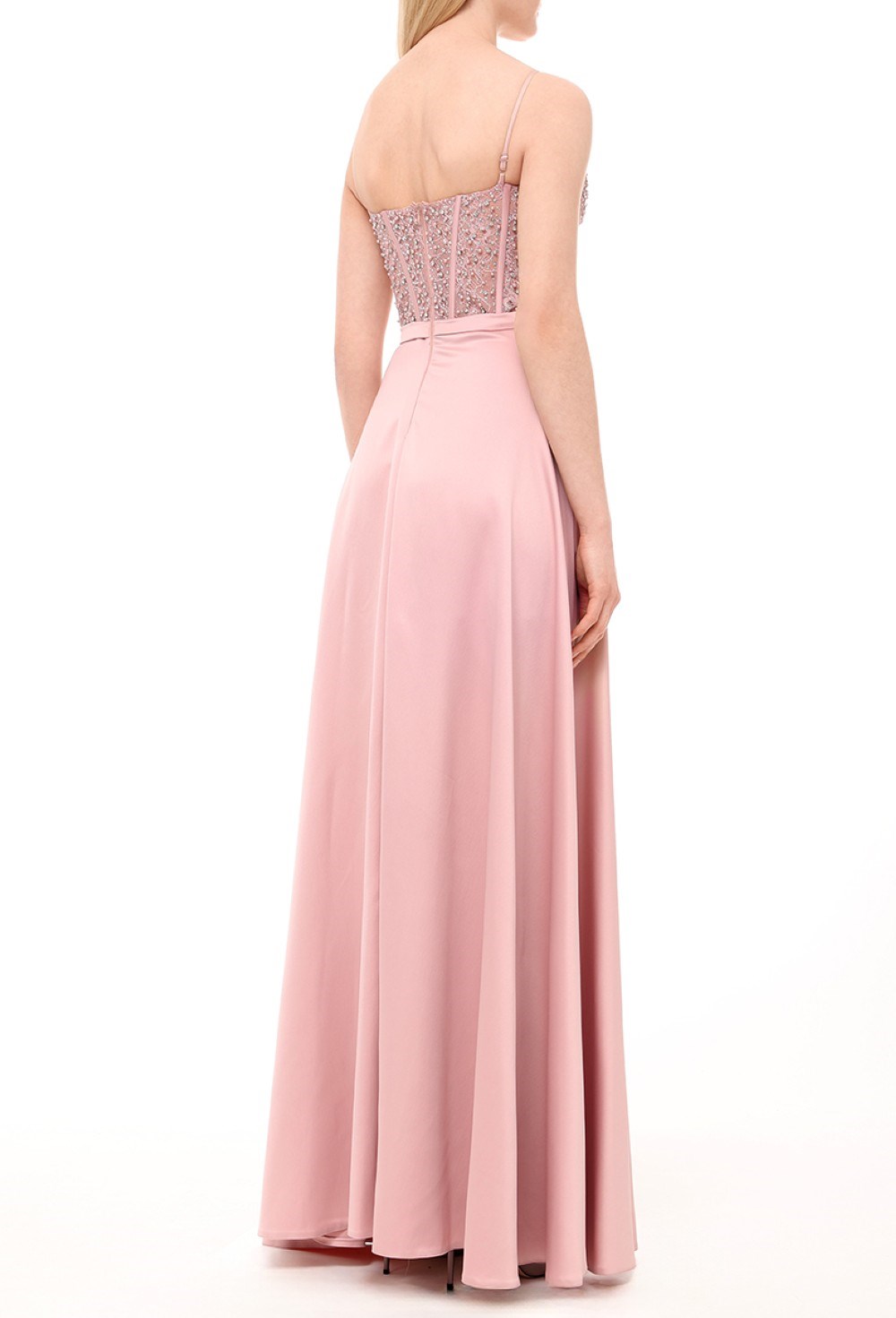 Платье однотонное - фото 92549