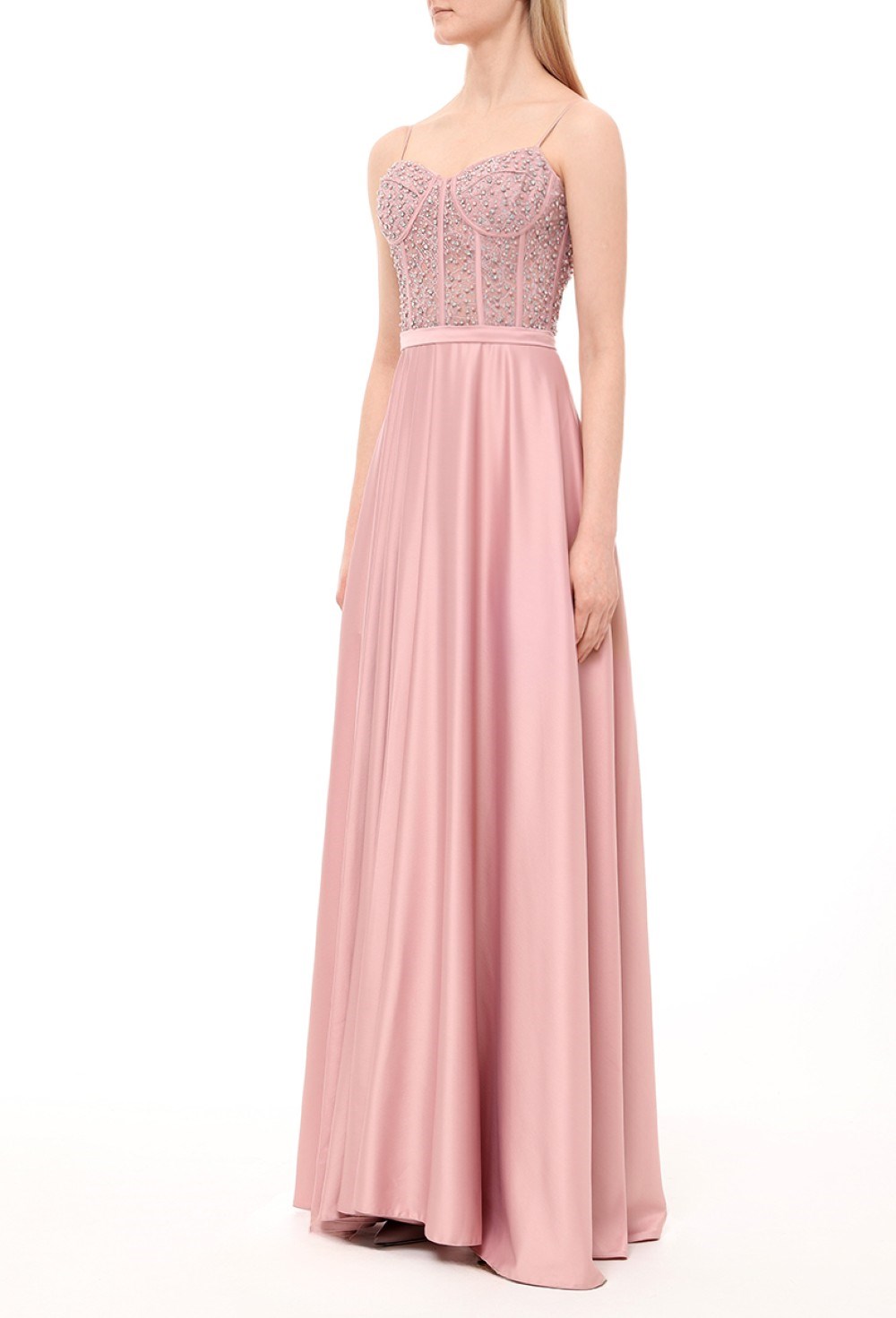 Платье однотонное - фото 92550