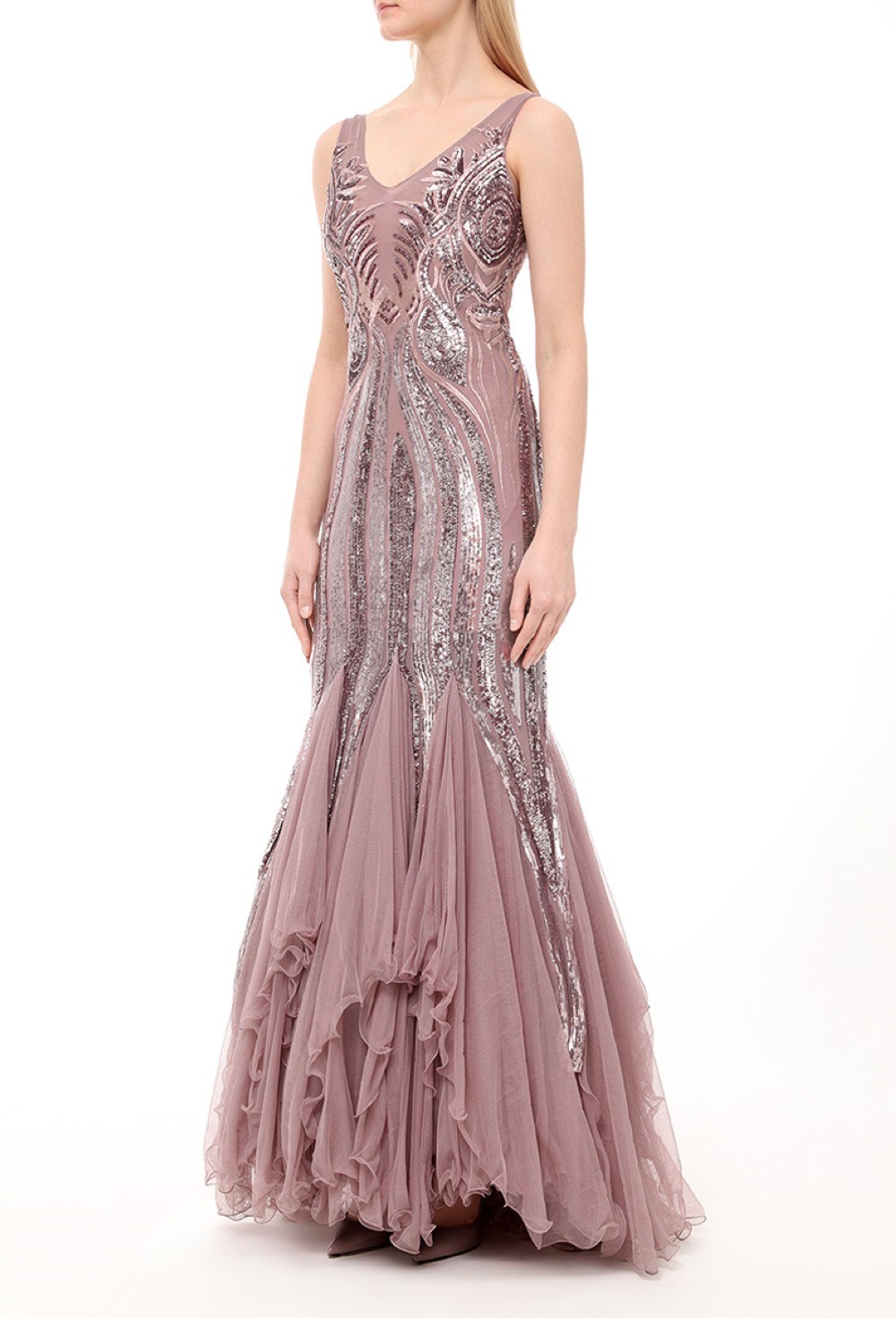 Платье с пайетками - фото 92597