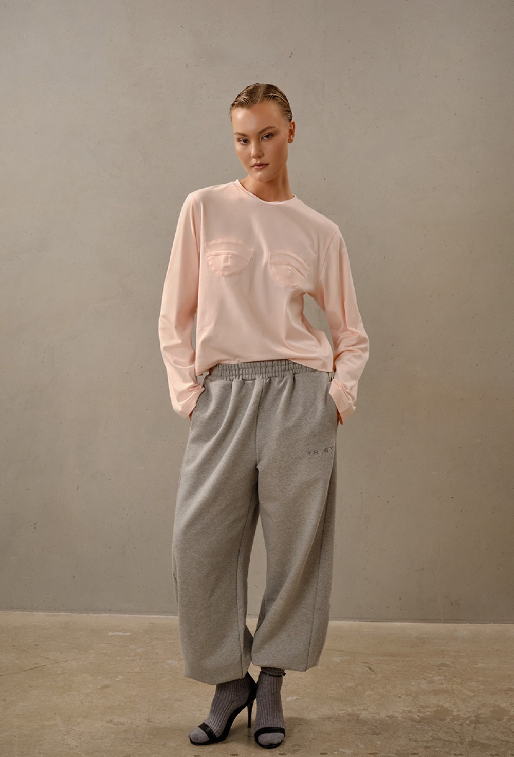 Лонгслив оригами - фото 92766