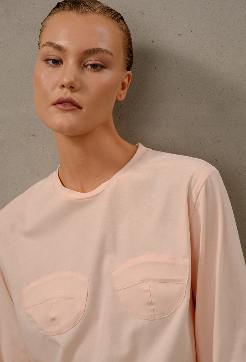 Лонгслив оригами - фото 92768