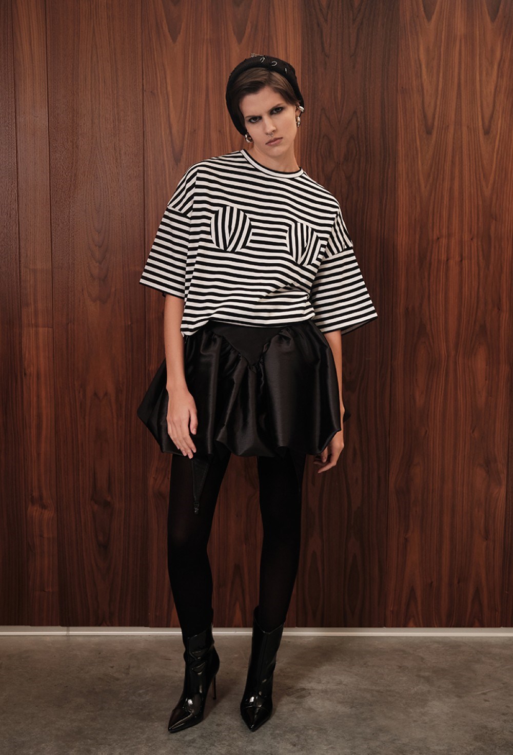 Юбка-баллон с подвязками мини - фото 92862