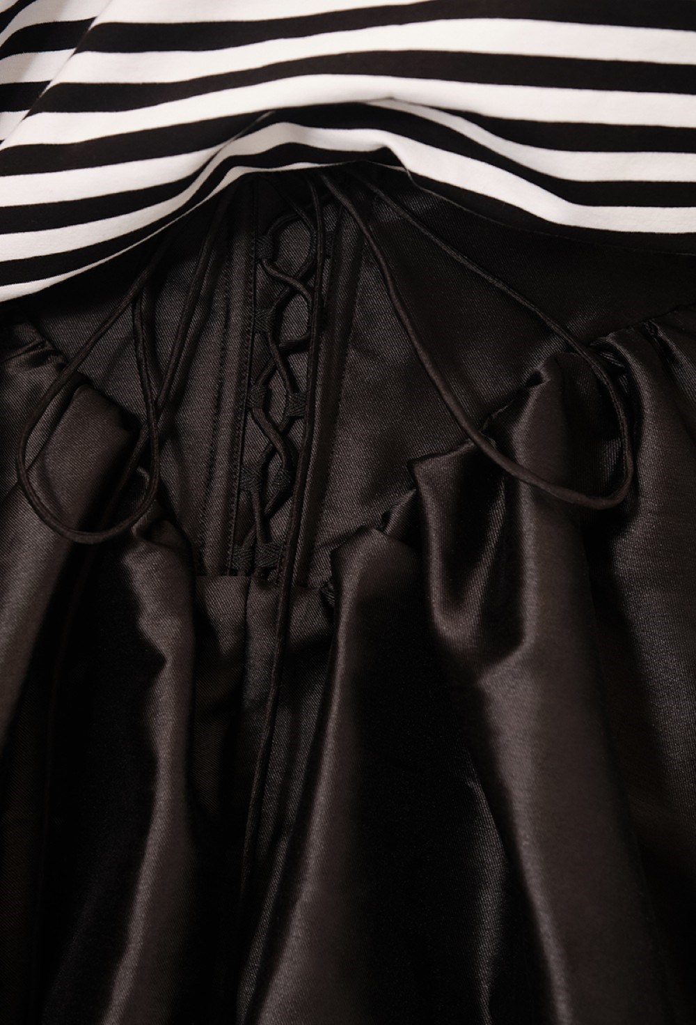 Юбка-баллон с подвязками мини - фото 92866