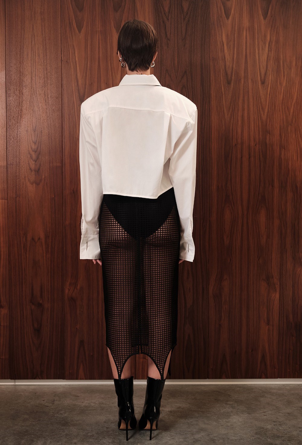 Юбка макси с подвязками - фото 92871