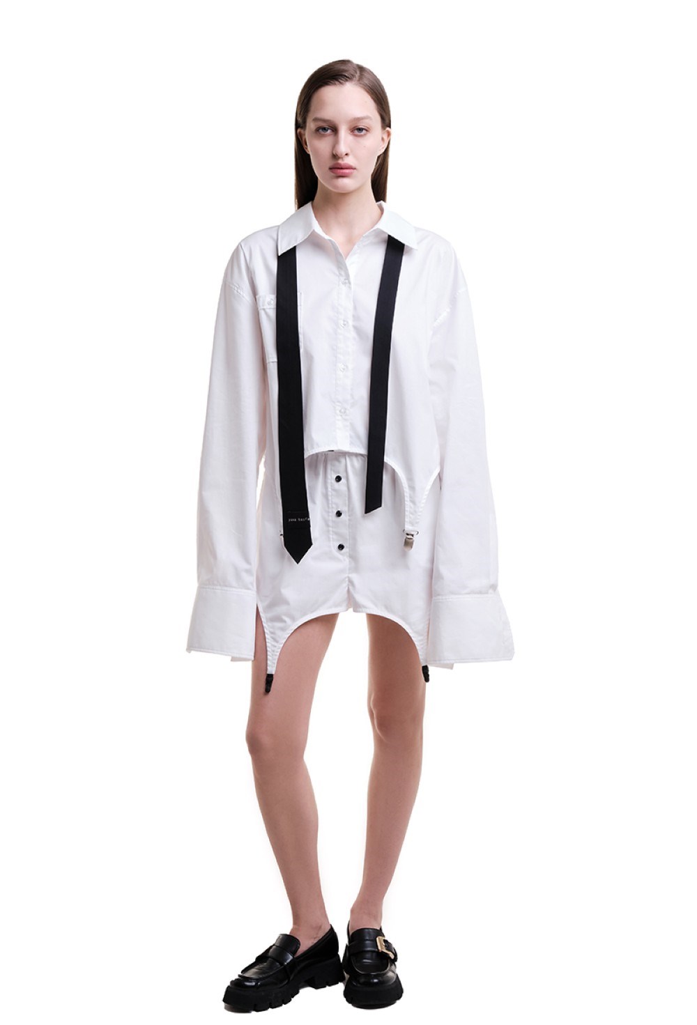 Шорты-боксеры с подвязками - фото 92928