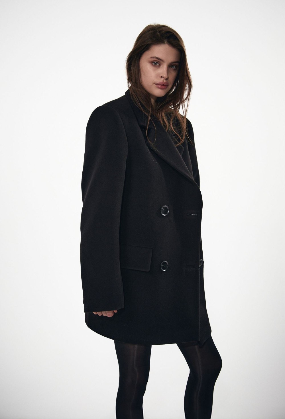 укороченное пальто - фото 93361