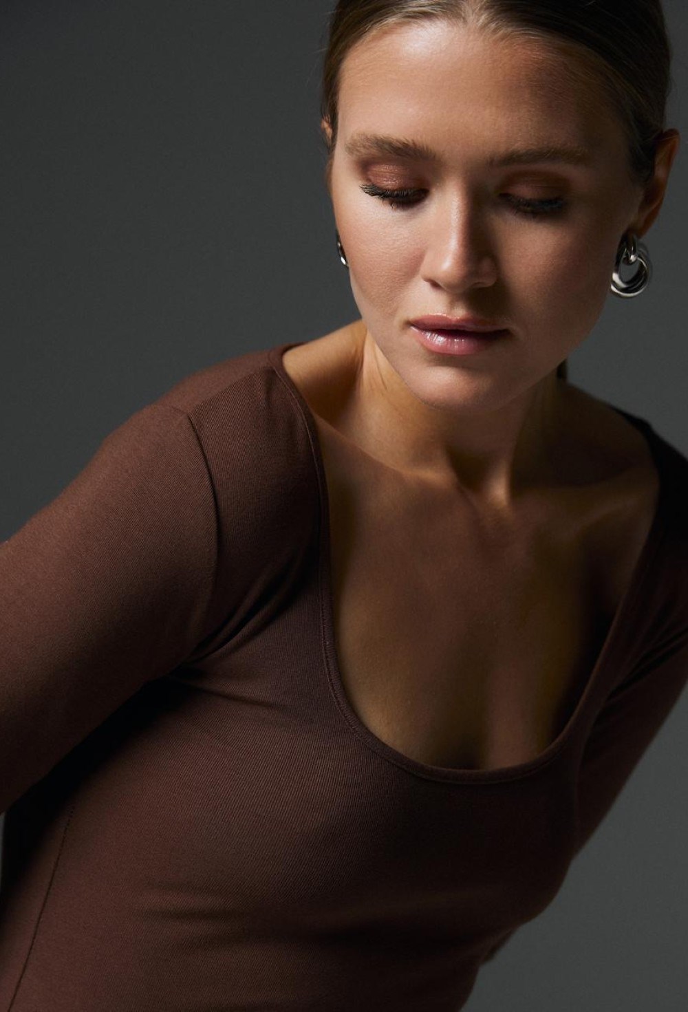 Платье Skims с длинным рукавом - фото 93492