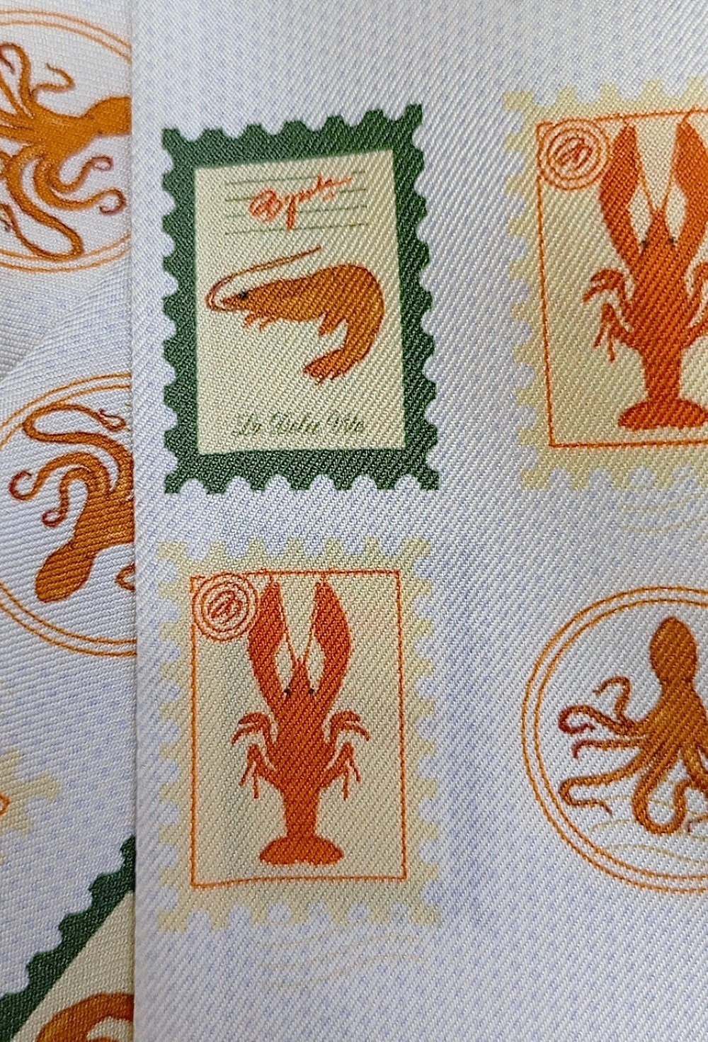 Шарф твилли «Письма с Капри» - фото 93504