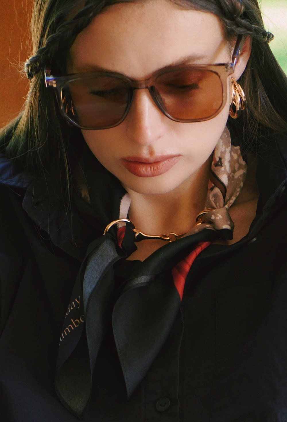 Пряжка для стилизации платка - фото 93526