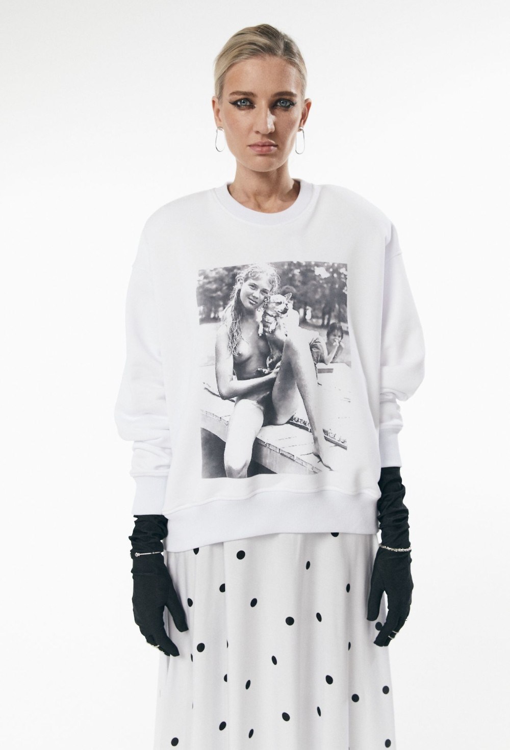 свитшот LADY WITH A DOG - фото 94080