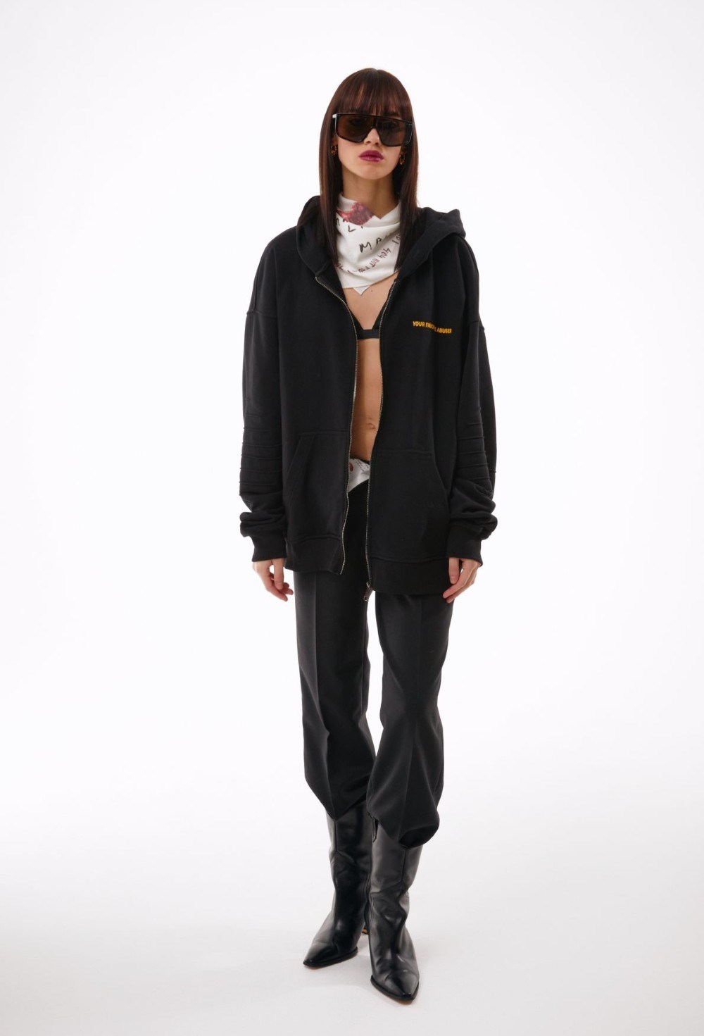 зип худи YOUR FAVORITE ABUSER - фото 94108