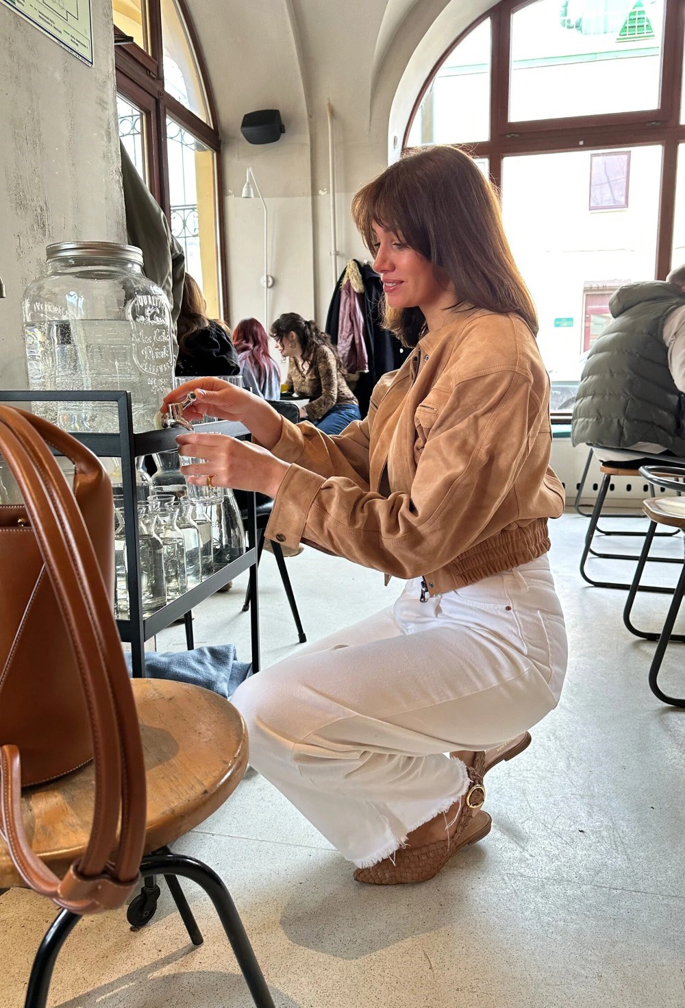 Бомбер-авиатор замшевый - фото 94518