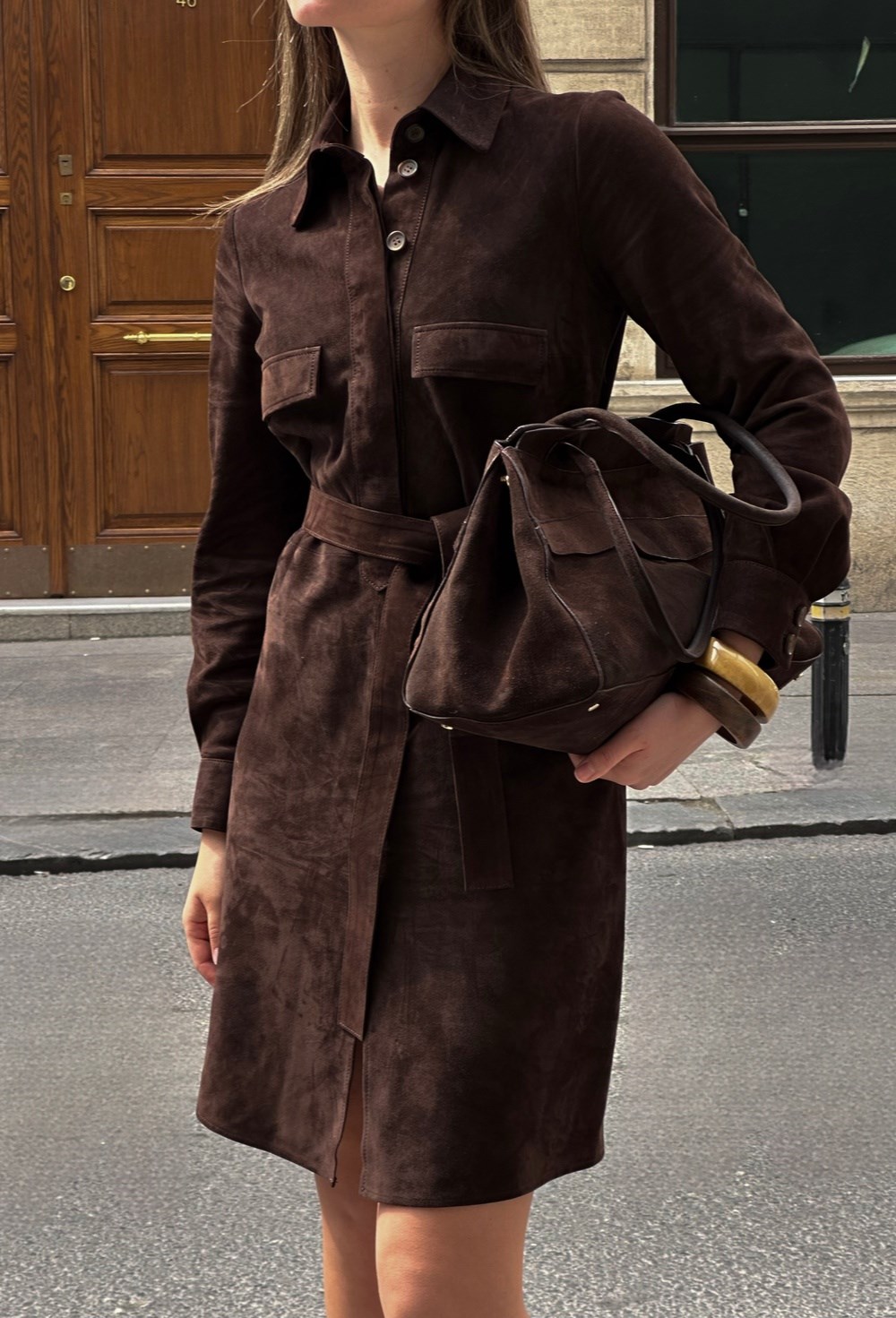 Платье-рубашка « Soft Structure» - фото 94695