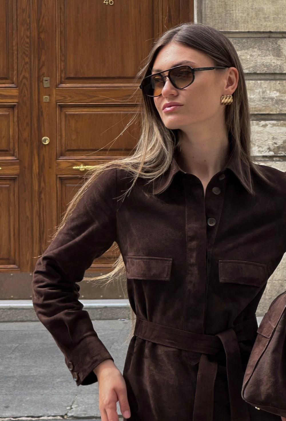 Платье-рубашка « Soft Structure» - фото 94696